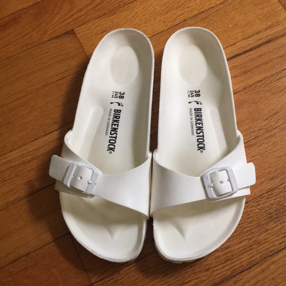 💯Authentic Birkenstock Madrid Sandal White